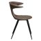 Flair Dan-Form krzesło stołowe PU skóra sztuczna brązowy.