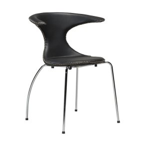 Flair Dan-Form spisestuestol gte lder sort.