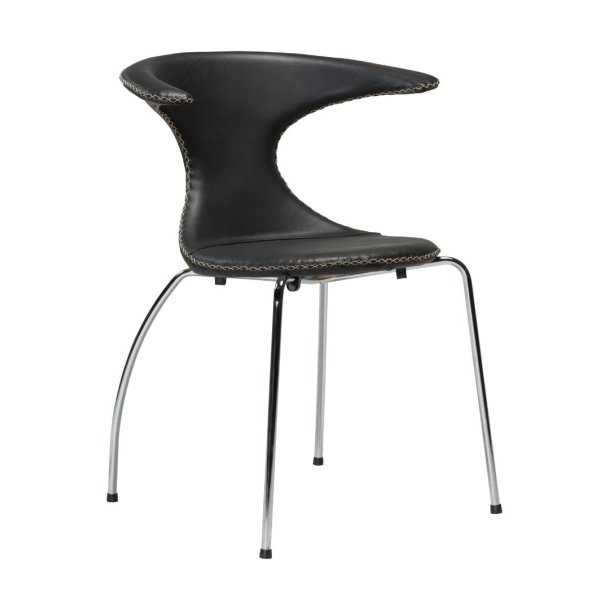 Flair Dan-Form spisestuestol gte lder sort.