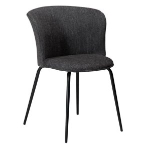 Eden Dan-Form matstol bouclé svart.