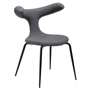 Bull Dan-Form matstol bouclé gr.