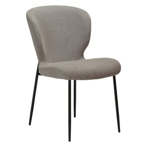 Glory Dan-Form matstol bouclé ljusbrun.