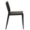 Loop Dan-Form krzesło stołowe czarny.