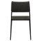 Loop Dan-Form krzesło stołowe czarny.
