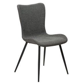 Medusa Dan-Form matstol bouclé mörkgr.