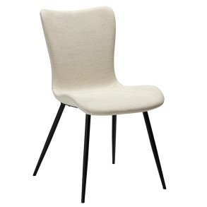Medusa Dan-Form matstol bouclé beige.