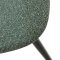 Medusa Dan-Form matstol bouclé grönaktig.