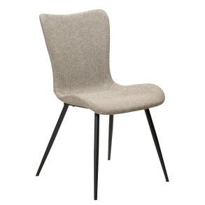 Medusa Dan-Form matstol bouclé ljusbrun.