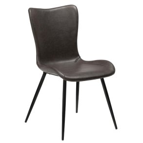 Medusa Dan-Form spisestuestol PU kunstlder grlig.