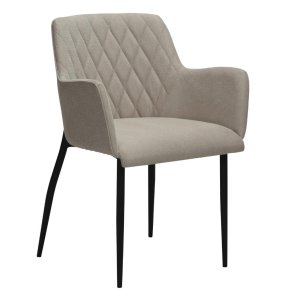 Rombo Dan-Form matstol med armstöd sandfärgad gr.