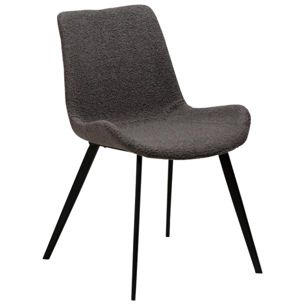 Hype Dan-Form matstol bouclé gr.