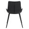 Hype Dan-Form spisestuestoler PU kunstlr svart.