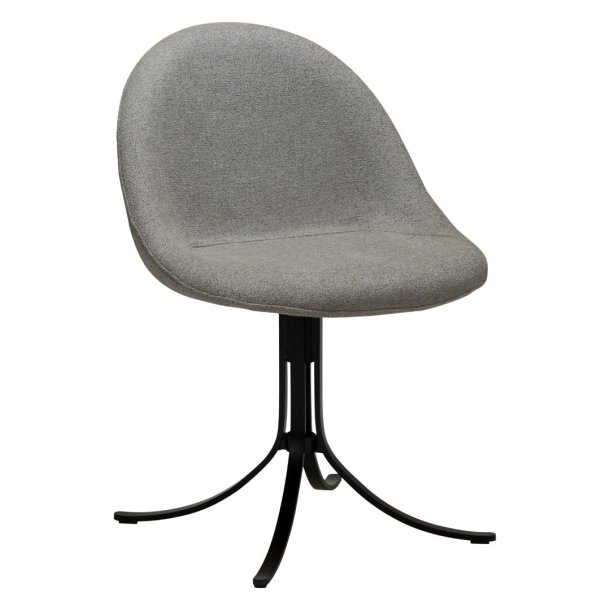 Dolo Dan-Form matstol vridfot bouclé ljusbrun.