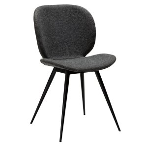 Cloud Dan-Form matstol bouclé mörkgr.