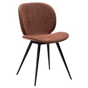 Cloud Dan-Form matstol bouclé bordeaux.