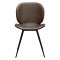 Cloud Dan-Form spisestuestol PU kunstlder brun.