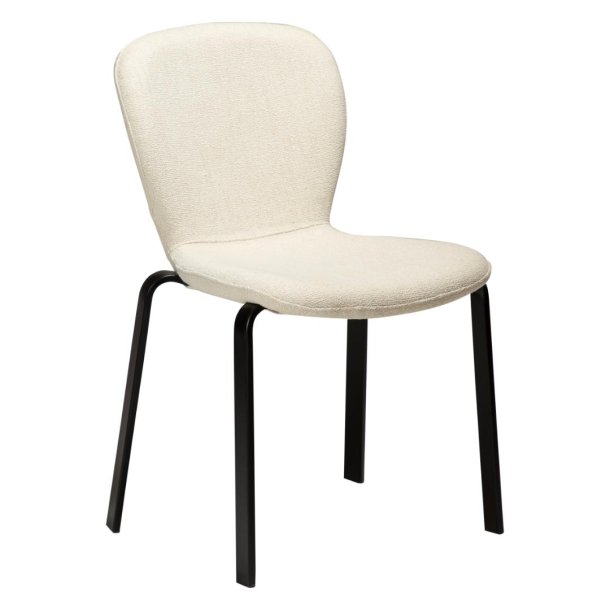 Heap Dan-Form matstol bouclé beige.