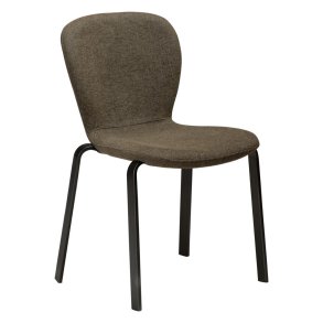 Heap Dan-Form matstol bouclé mörkgrön.