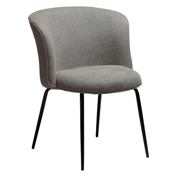 Bliss Dan-Form matstol bouclé ljusbrun.