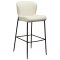 Glam Dan-Form barstol boucle beige.