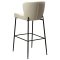 Glam Dan-Form barstol boucle beige.