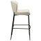 Glam Dan-Form barstol boucle beige.