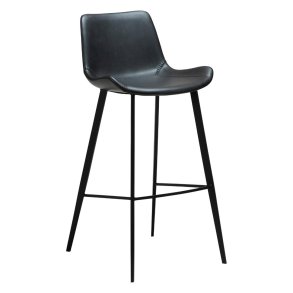 Hype Dan-Form barstol PU kunstlr svart.
