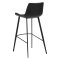 Hype Dan-Form barstol PU kunstlr svart.