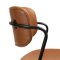 Zed Dan-Form counterstol med armstöd PU-konstläder ljusbrun.