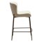 Glam Dan-Form counter stol bouclé offwhite.