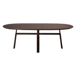 Cross Dan-Form spisebord 75x220cm finér valntt.