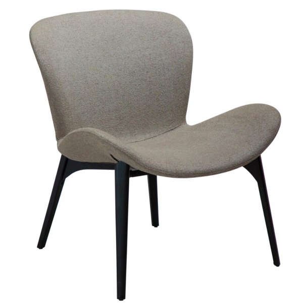 Paragon Dan-Form lnestol bouclé lysebrun.