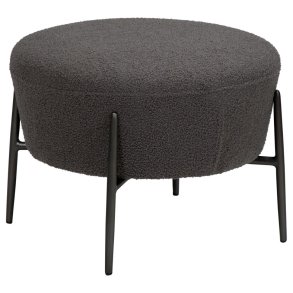 Orbit Dan-Form Pouf Bouclé grau.