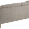 Maywood sofa 3 personers lysegr.