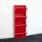 Pisa Armoire  chaussures  12 rabats/portes en mtal, rouge. Livr entirement mont. 