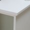 Venedig skrivebord med 3 skuffer bredde 130 cm, hyde 73 cm hvit.